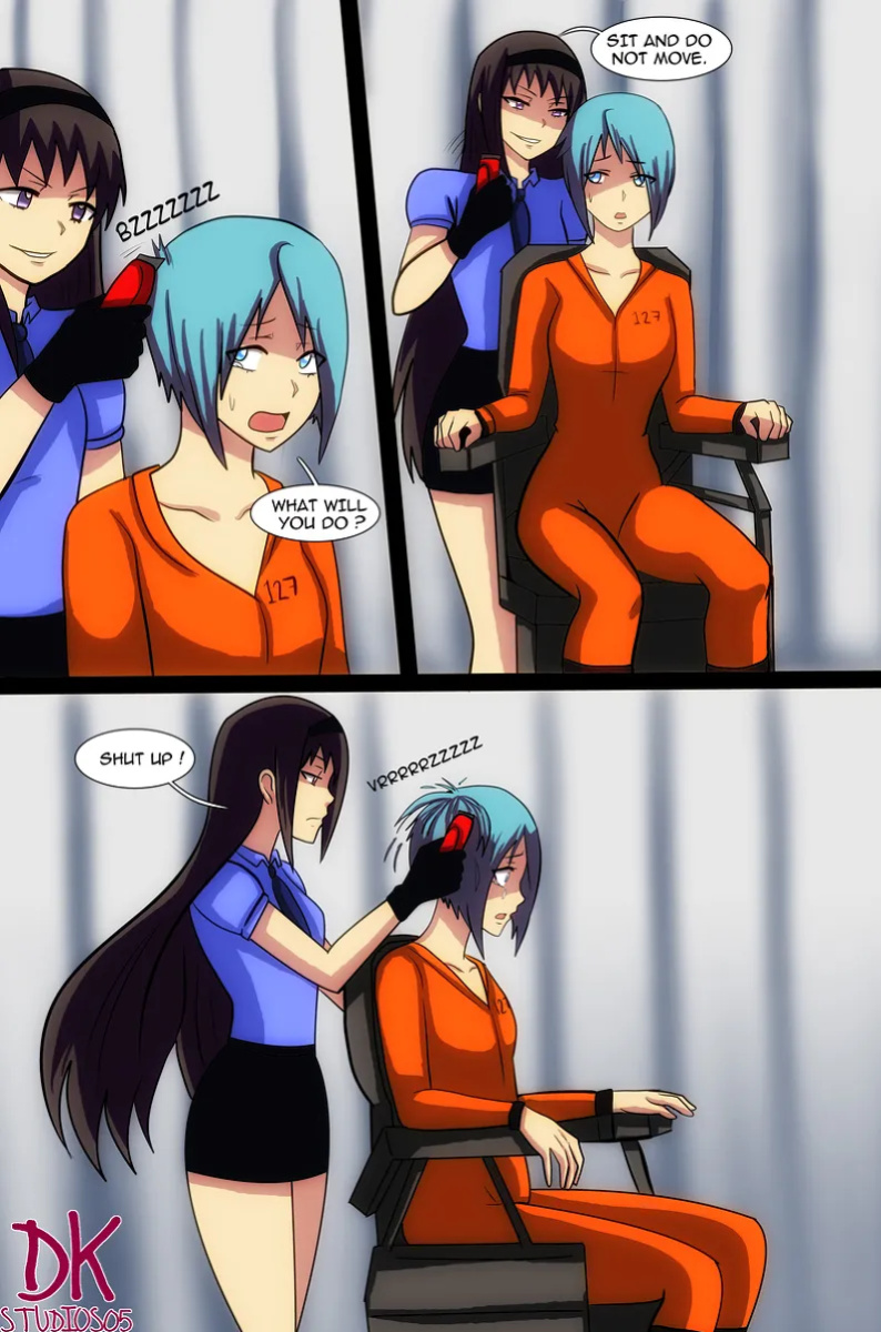 Sayaka jail Comic