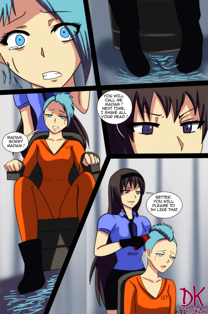 Sayaka jail Comic