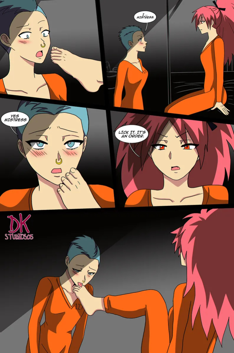 Sayaka jail Comic