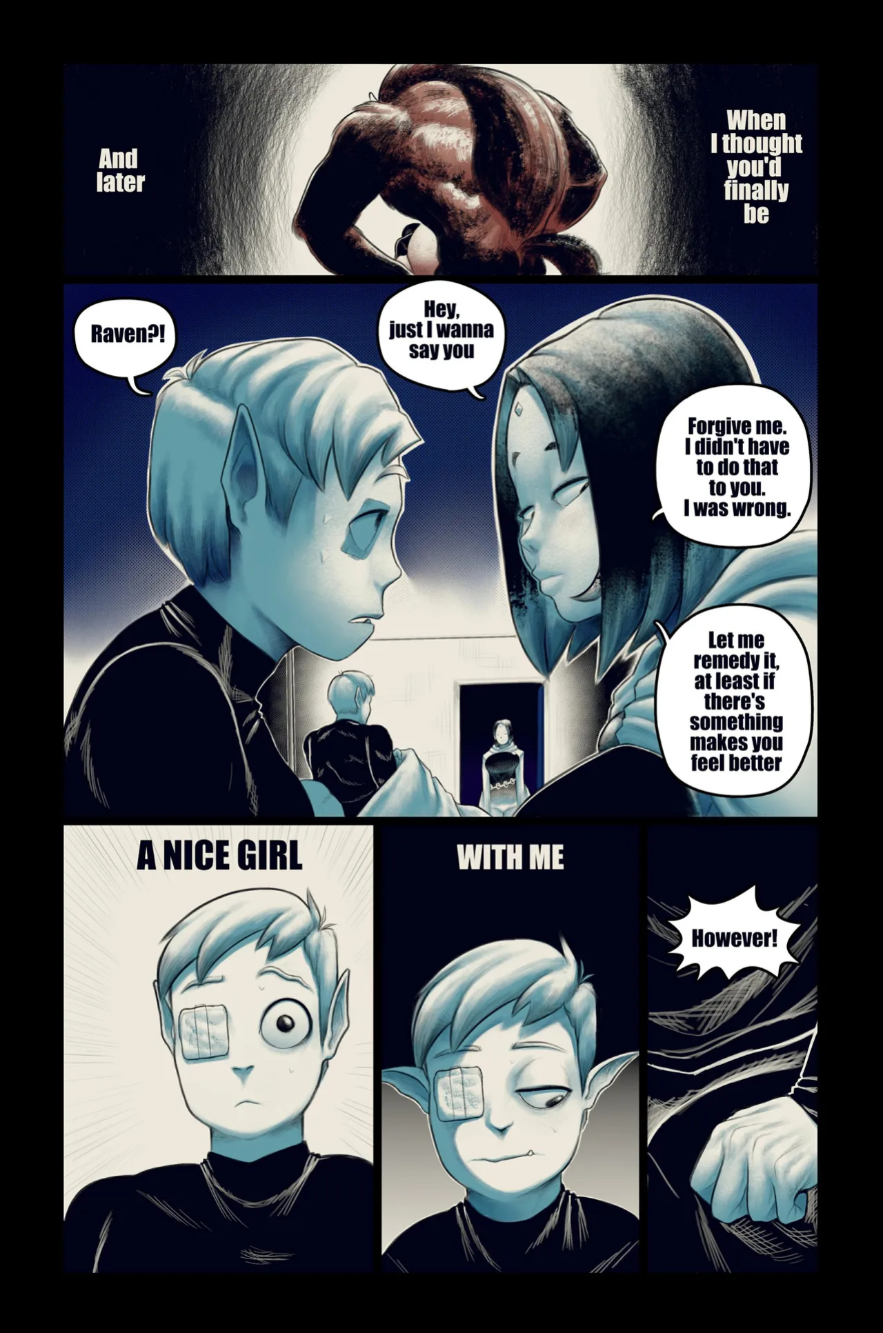 Raven doesn't smile part 1 [Aphrodos]