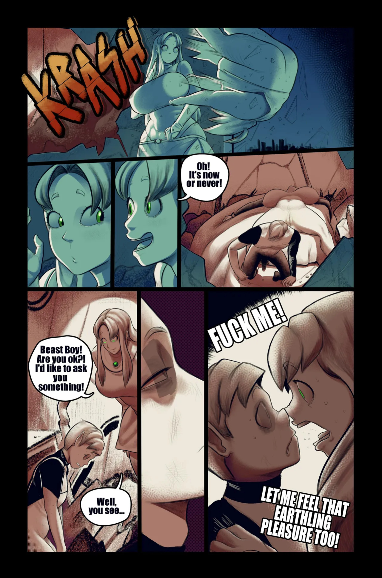 Raven doesn't smile part 1 [Aphrodos]