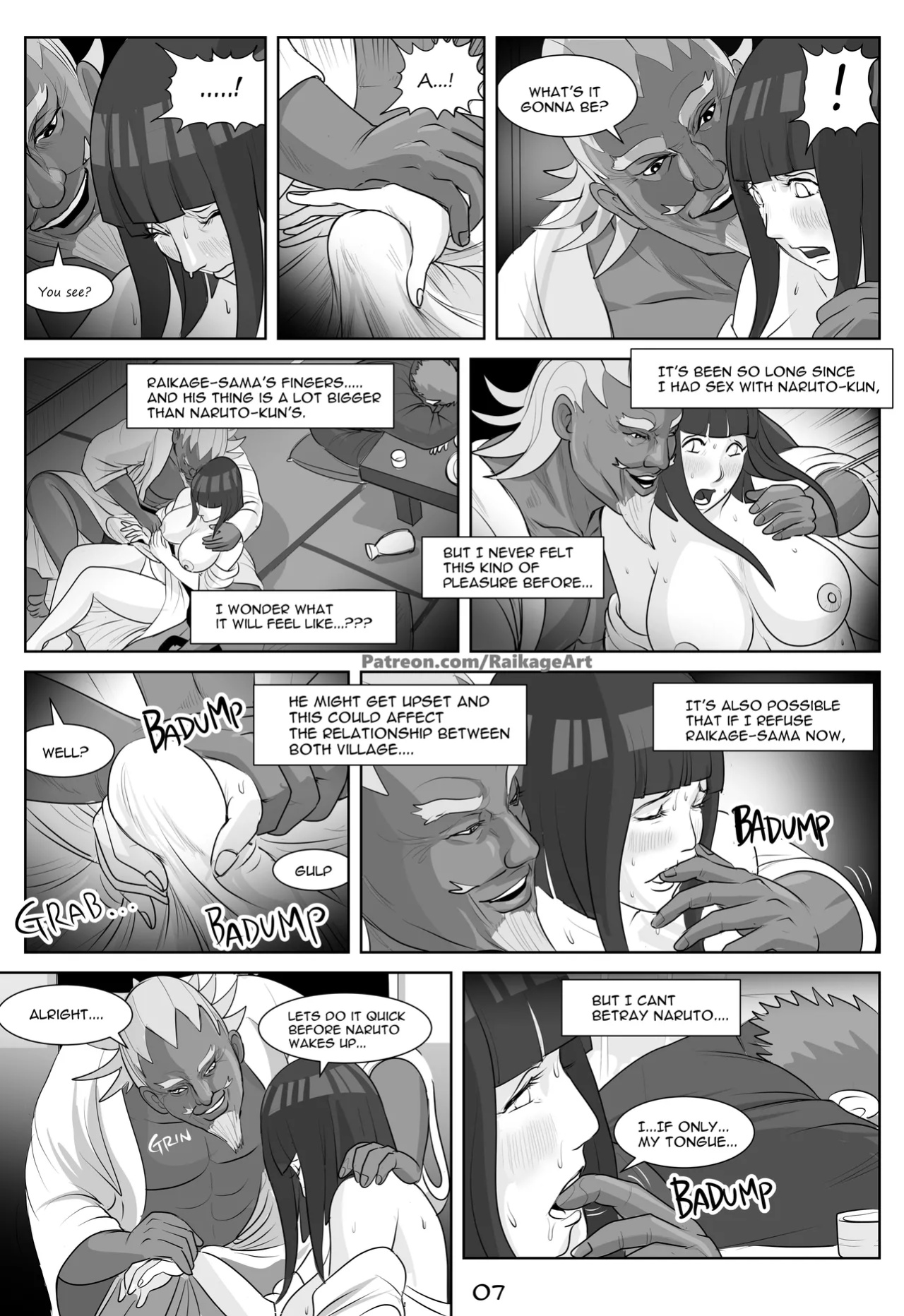 [RaikageArt] Hidden Affair of Konoha (Boruto)