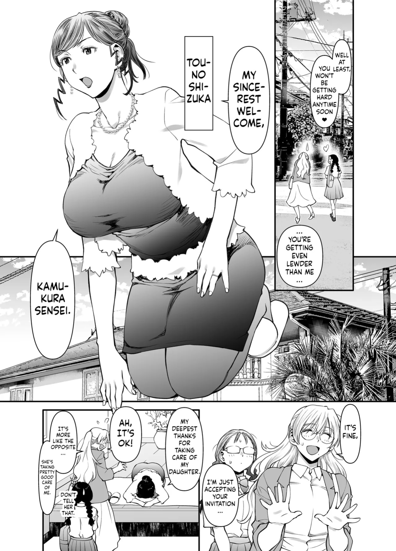 [Botandou (Kio Shimoku)] Zenbu, Sensei no Sei. 2 Zenpen Futanari Jokyoushi ga Yokkyuu Fuman na Hogosha o Sukkiri Saseru Hanashi.