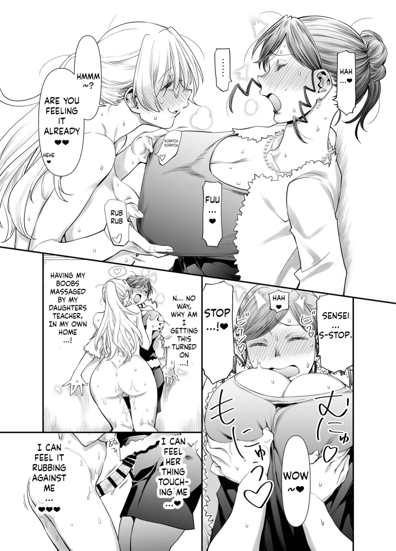 [Botandou (Kio Shimoku)] Zenbu, Sensei no Sei. 2 Zenpen Futanari Jokyoushi ga Yokkyuu Fuman na Hogosha o Sukkiri Saseru Hanashi.