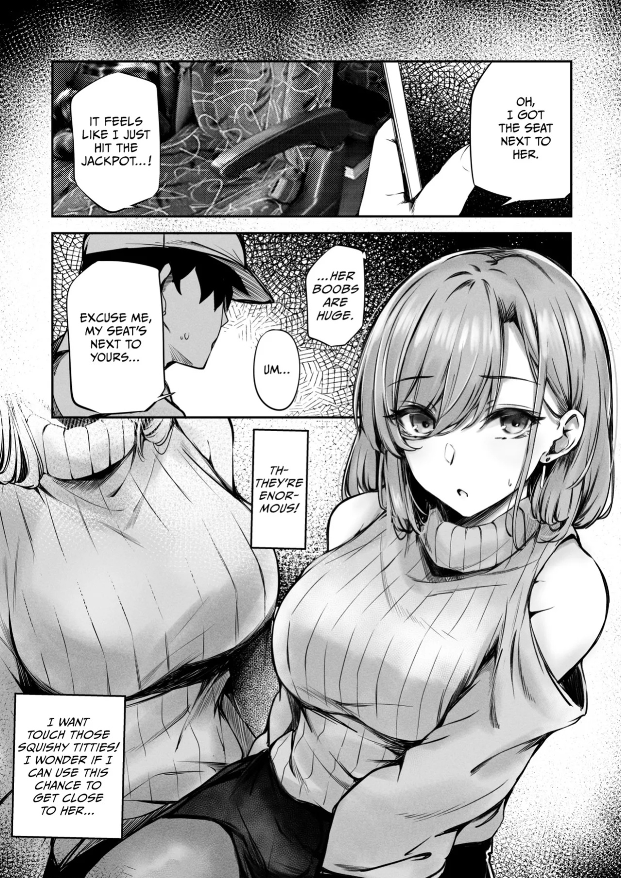 [FDSP (Sakagaki)] Tonari no Oneesan ga Ero sugite Shikottetara Kossori Nuite Kureta Hanashi | The Sexy Girl in the Next Seat Gave Me a Handjob