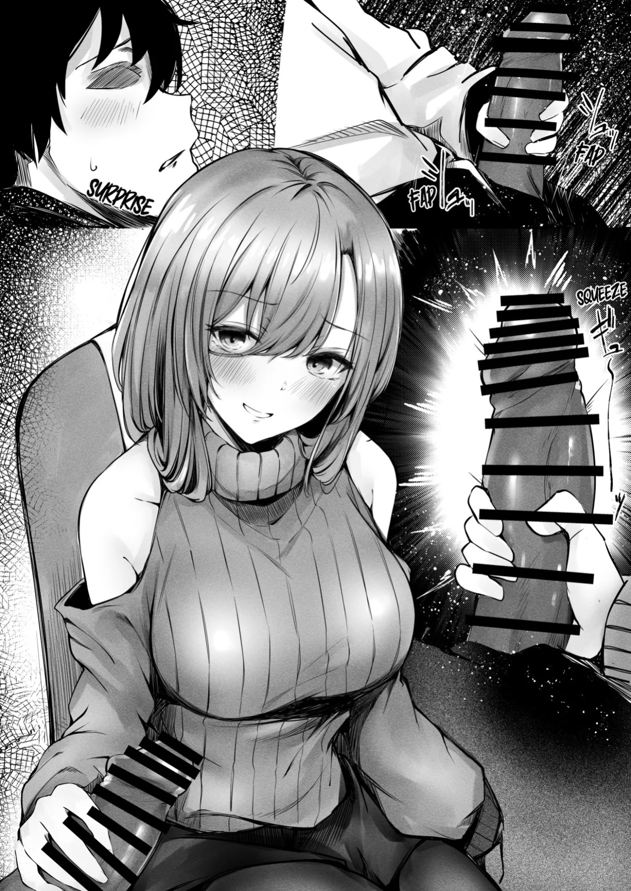 [FDSP (Sakagaki)] Tonari no Oneesan ga Ero sugite Shikottetara Kossori Nuite Kureta Hanashi | The Sexy Girl in the Next Seat Gave Me a Handjob