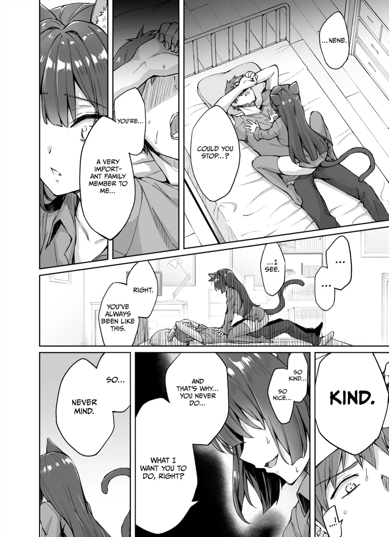[KOYUKI-ya (Koyuki, Yaki Tomato)] Uchi no Yandere na Kaineko-chan ni Mechakucha ni Shiborarechau Hanashi + Yandere Kai Neko Series | My Obsessive Kitty Squeezes Me Dry