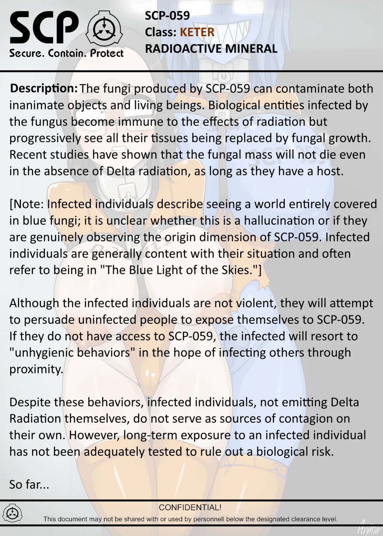 [AnanaKawaii] SCP-059 RADIOACTIVE MINERAL (SCP Foundation)