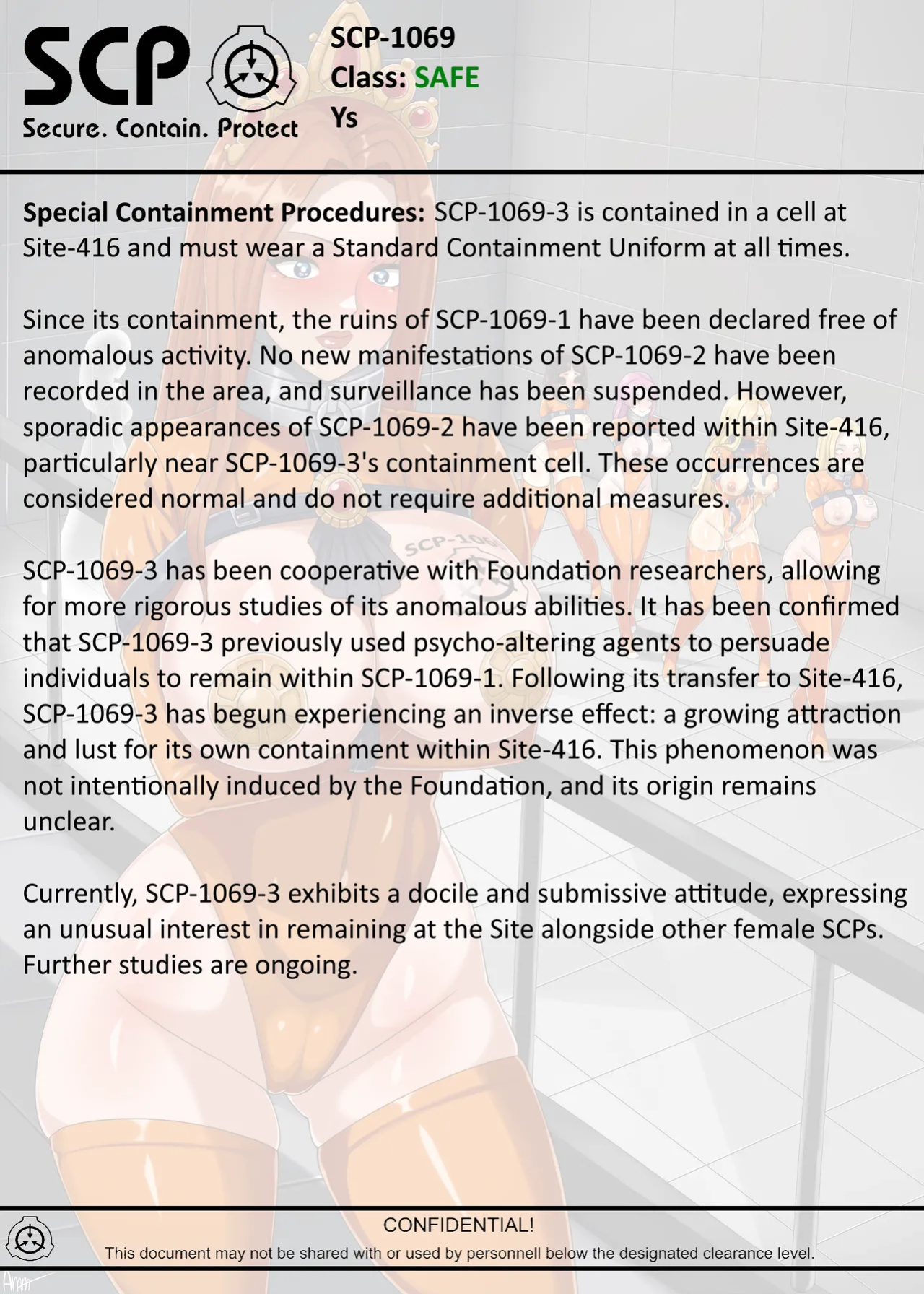 [AnanaKawaii] SCP-1069 Ys (SCP Foundation)