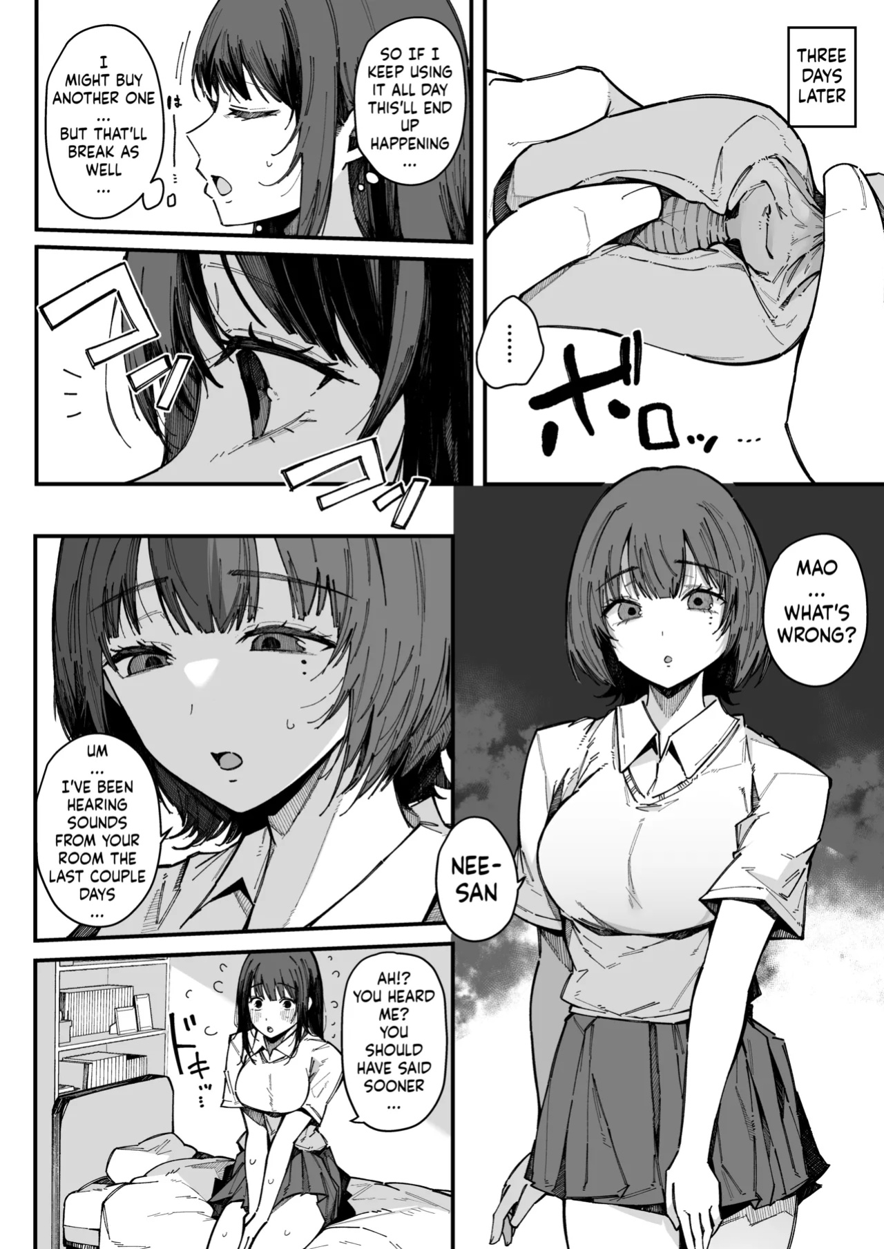 [BlossomSphere (Sakurayu Hal)] Onee-chan Shasei Chuudoku + Additional Chapters 1&2 [ushirotranslations]