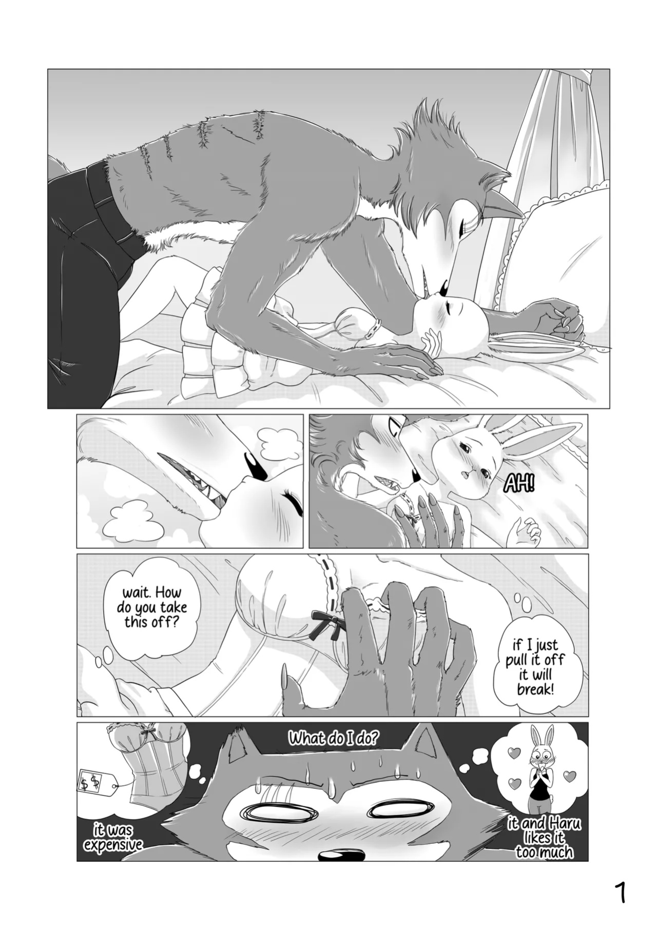 [Pelambrekawaii] Legoshi x Haru Fanfiction