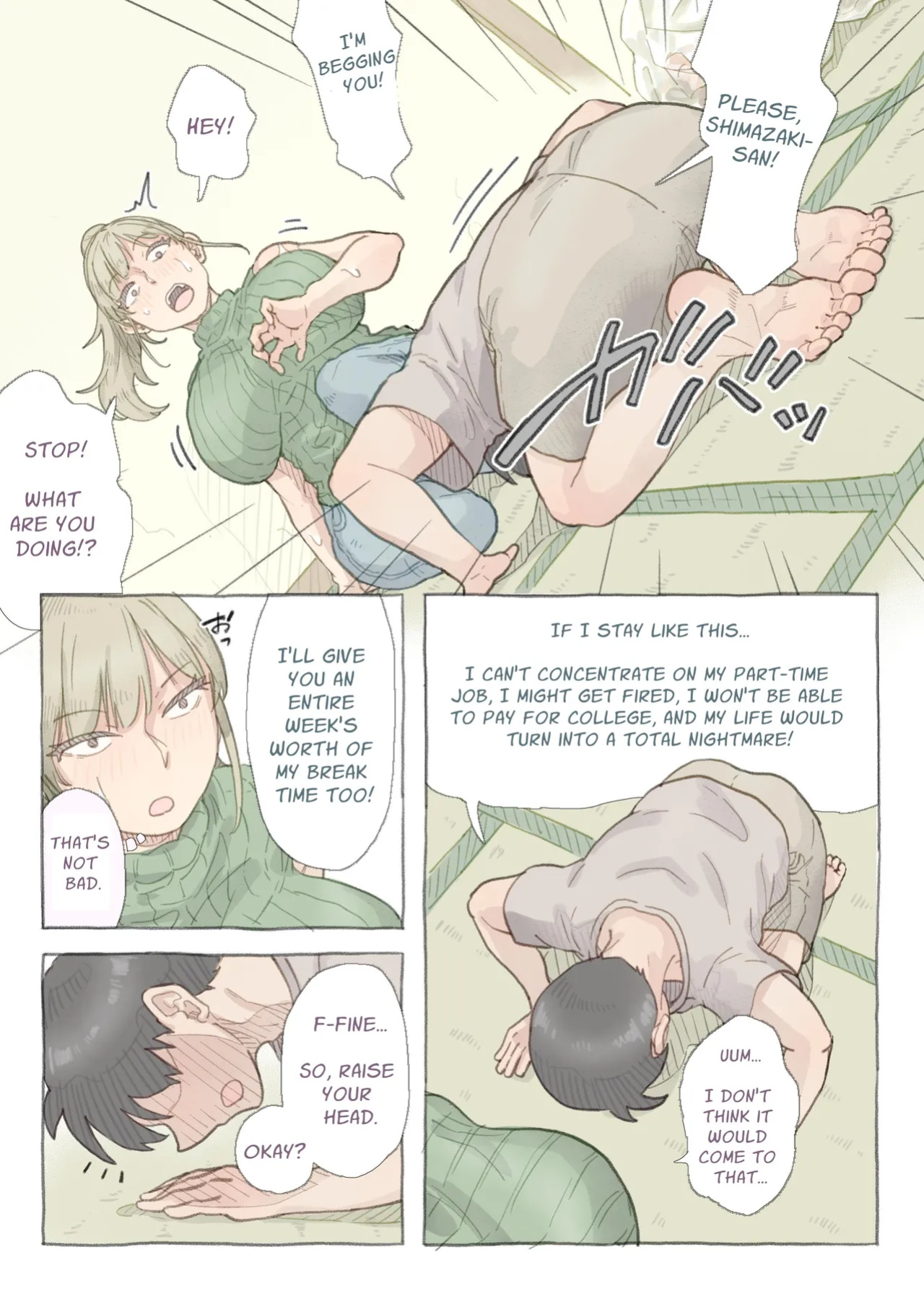[Nozomi Warabi] Baito-saki no Shimazaki-san | My Colleague Shimazaki [Solid Rose]