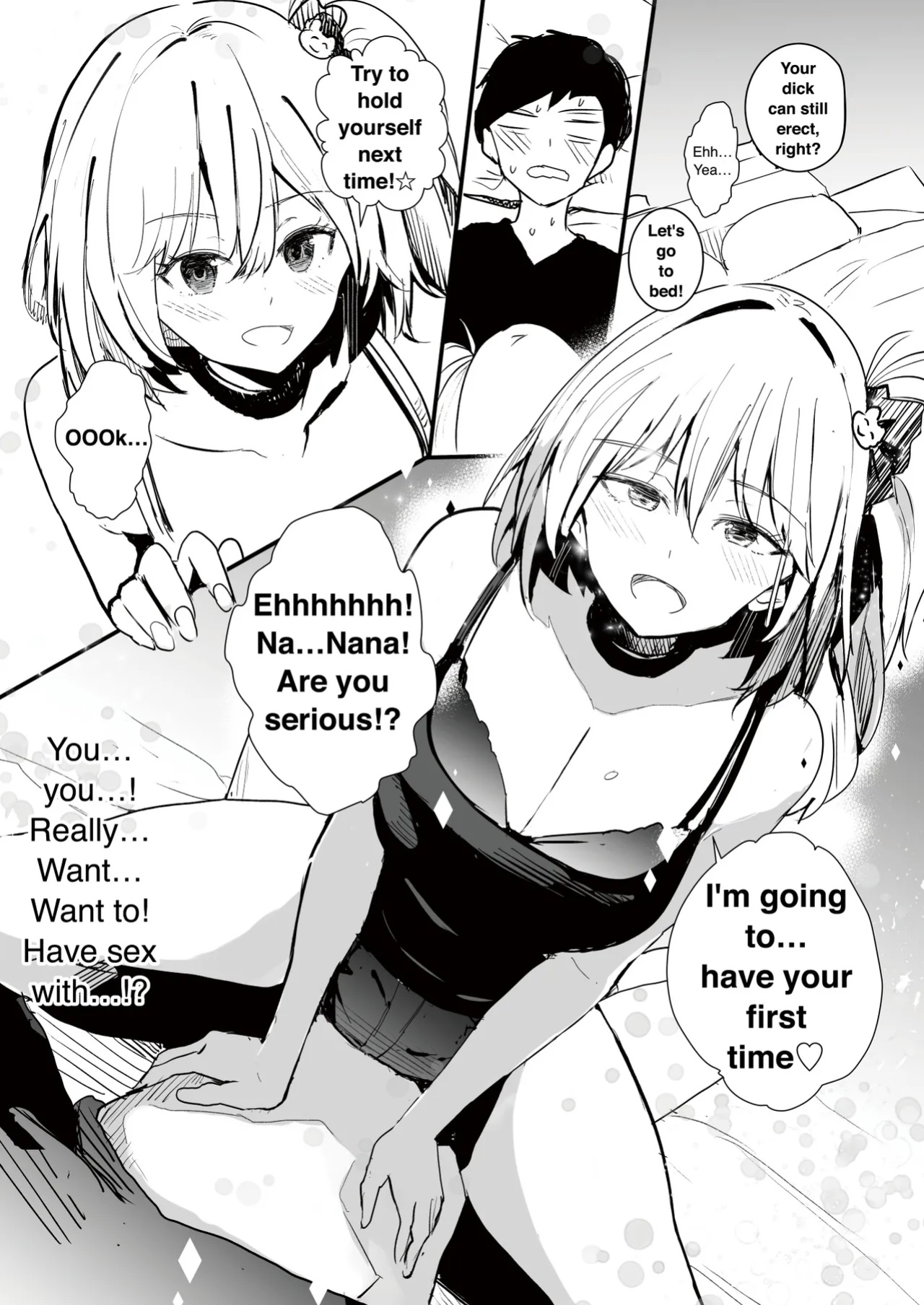[RefRevo Comic (Harigane Shinshi)] Gal Tasuketara Doutei Sotsugyou!? | Helping a gal, allow me to lose my virgin!?