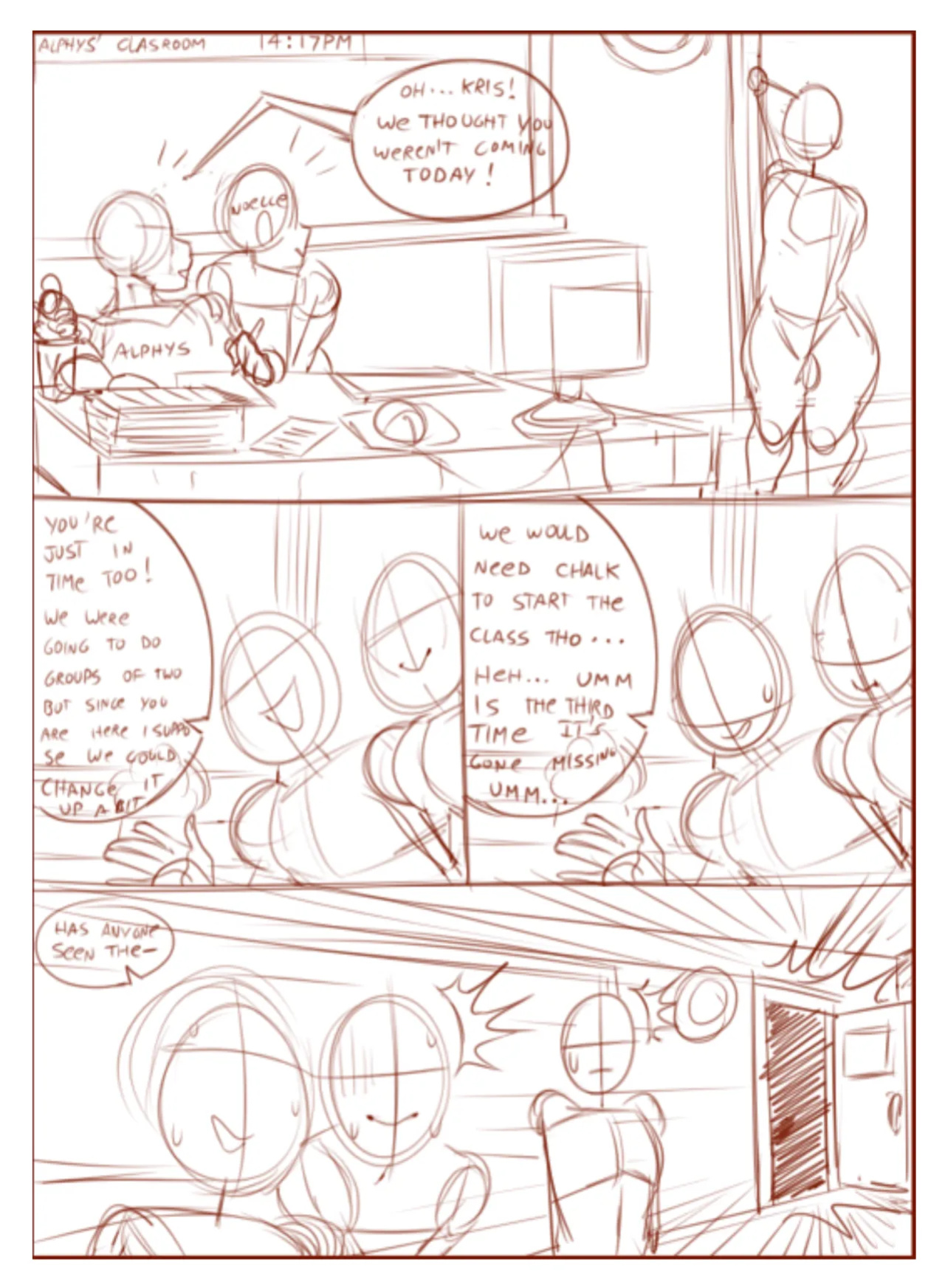 [Detnox] Deltaruined Chapter 2 [Sketch]
