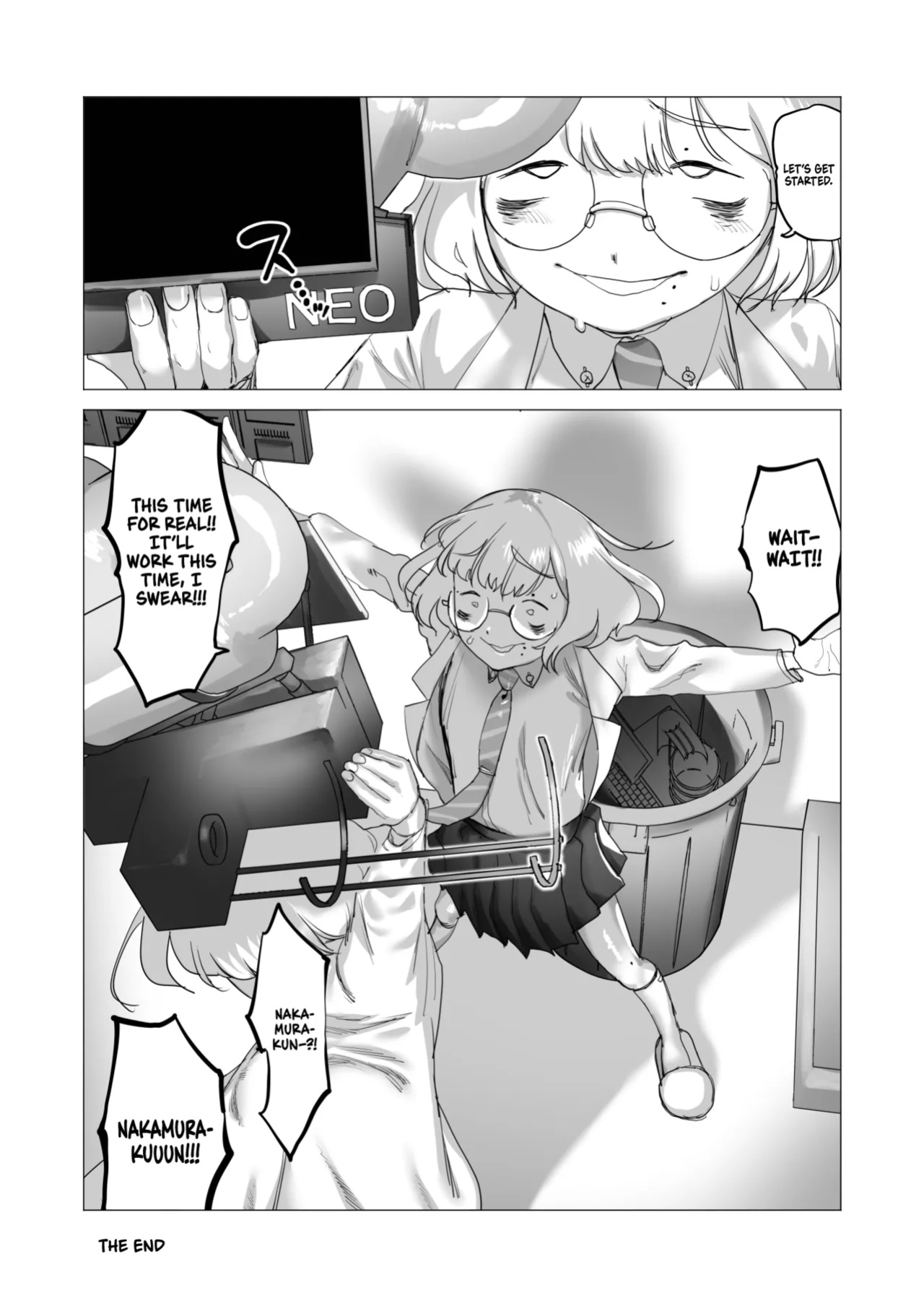 [Keisho o Ryakusuna! (Keishoryaku)] Tensai Kagakusha Kiri Bousou | Runaway Clit of the Genius Scientist [Sonarin迫]