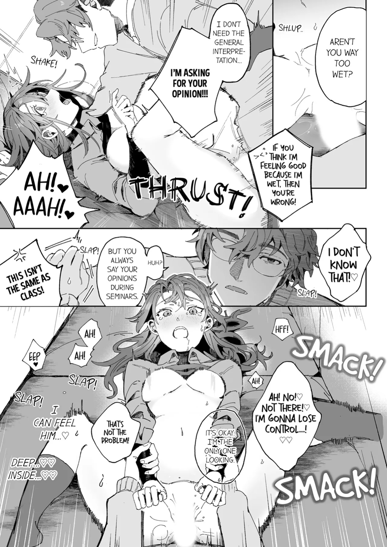 [Otsui Mikage (Otomeshi Mikage)] Kenkyuu Naiyou wa Seikan Kaihatsu!? ~Wata-chan wa Kyouju no H na Jikkendai~ | Researching Sexual Development!? -Wata Becomes Her Professor's Test Subject for Sex- Chapter 1-7