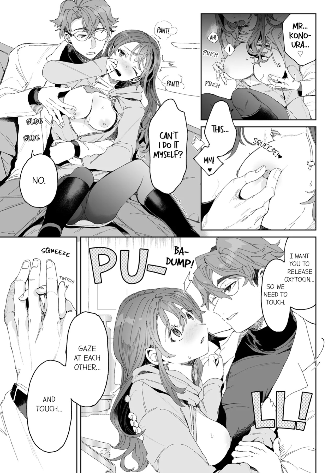 [Otsui Mikage (Otomeshi Mikage)] Kenkyuu Naiyou wa Seikan Kaihatsu!? ~Wata-chan wa Kyouju no H na Jikkendai~ | Researching Sexual Development!? -Wata Becomes Her Professor's Test Subject for Sex- Chapter 1-7