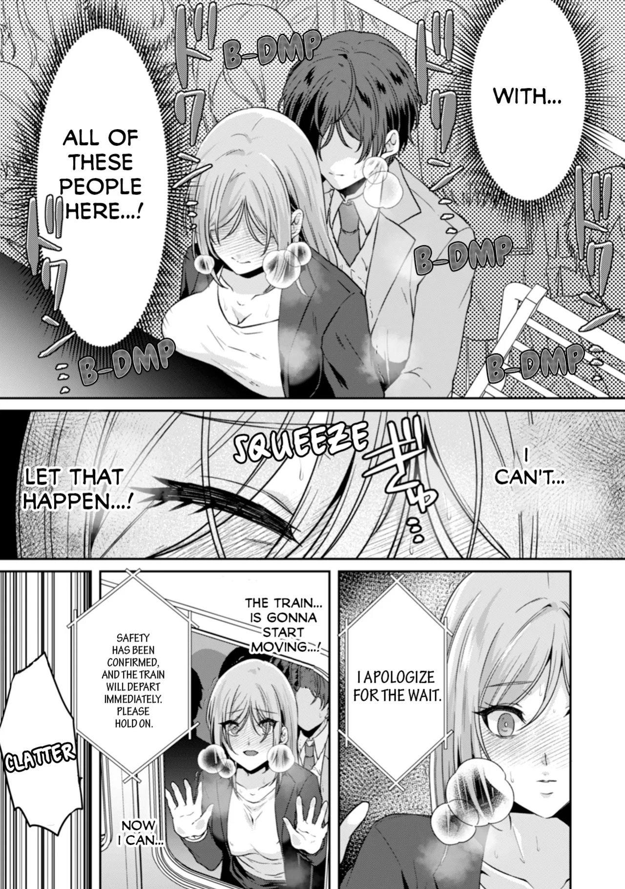 [Kinagi Rea] Manin Densha de Shikkin Sunzen!? Chikan Danshi no Ijiwaru na Yubi de Ikasare Tsuzuketa OL | Almost Pissing on a Crowded Train?! #1-10
