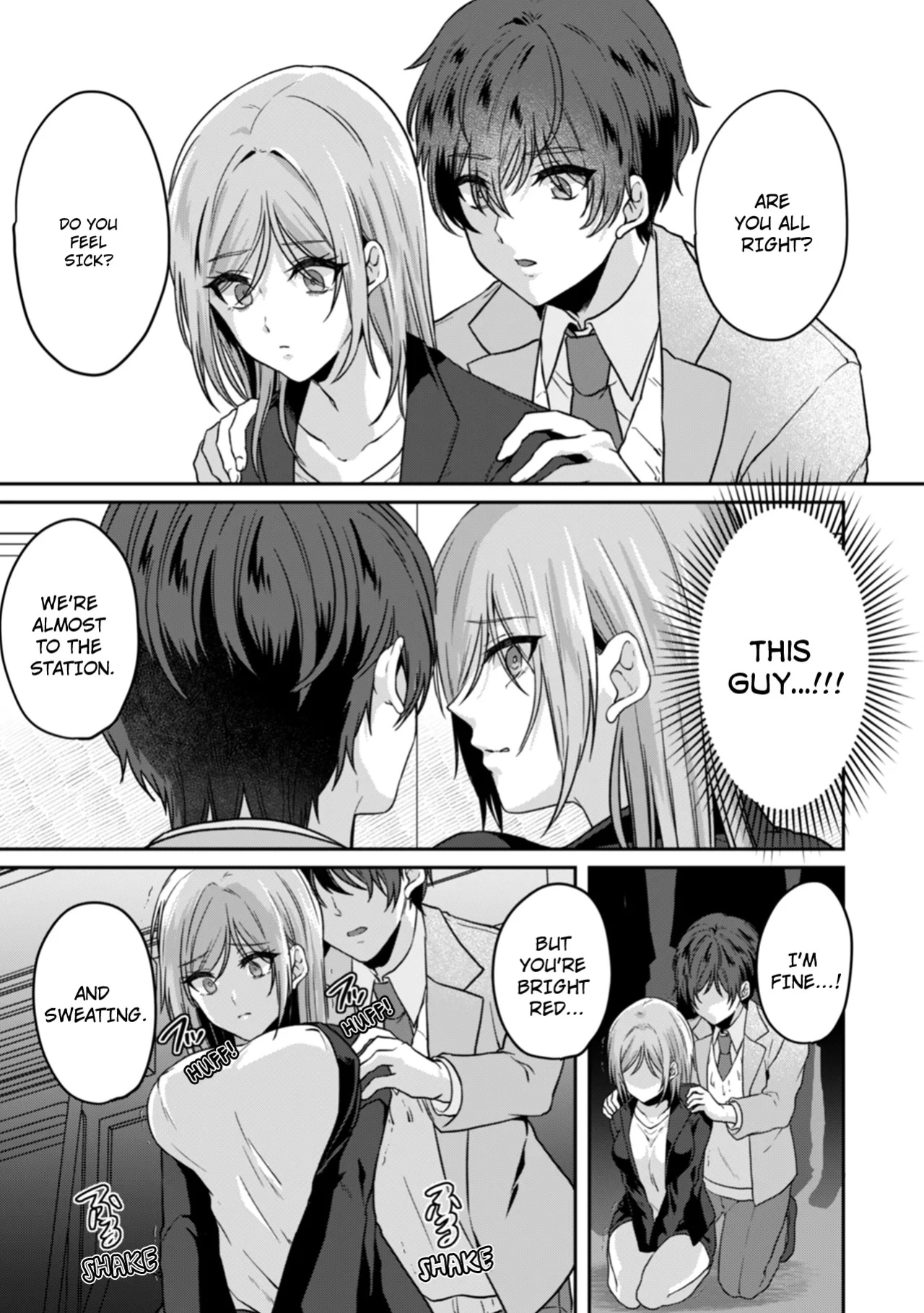 [Kinagi Rea] Manin Densha de Shikkin Sunzen!? Chikan Danshi no Ijiwaru na Yubi de Ikasare Tsuzuketa OL | Almost Pissing on a Crowded Train?! #1-10