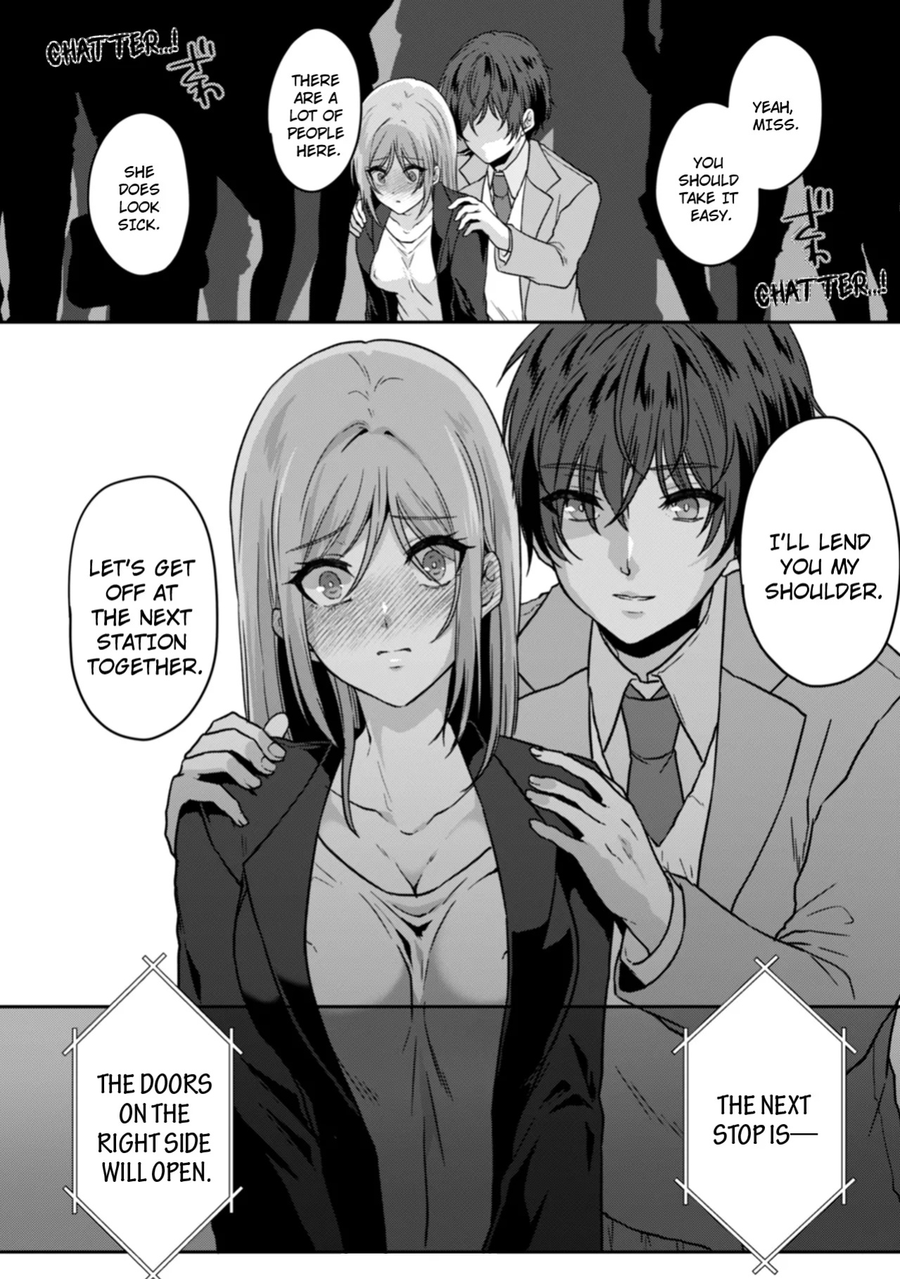 [Kinagi Rea] Manin Densha de Shikkin Sunzen!? Chikan Danshi no Ijiwaru na Yubi de Ikasare Tsuzuketa OL | Almost Pissing on a Crowded Train?! #1-10