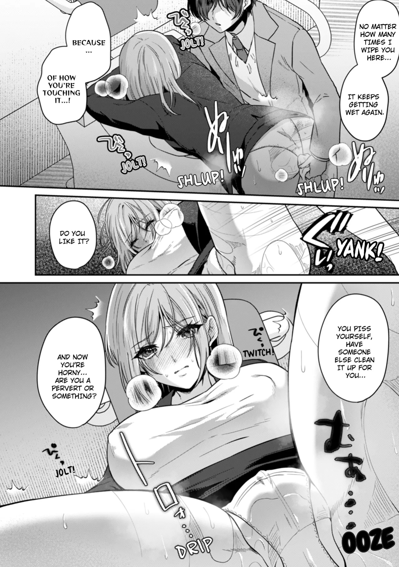 [Kinagi Rea] Manin Densha de Shikkin Sunzen!? Chikan Danshi no Ijiwaru na Yubi de Ikasare Tsuzuketa OL | Almost Pissing on a Crowded Train?! #1-10