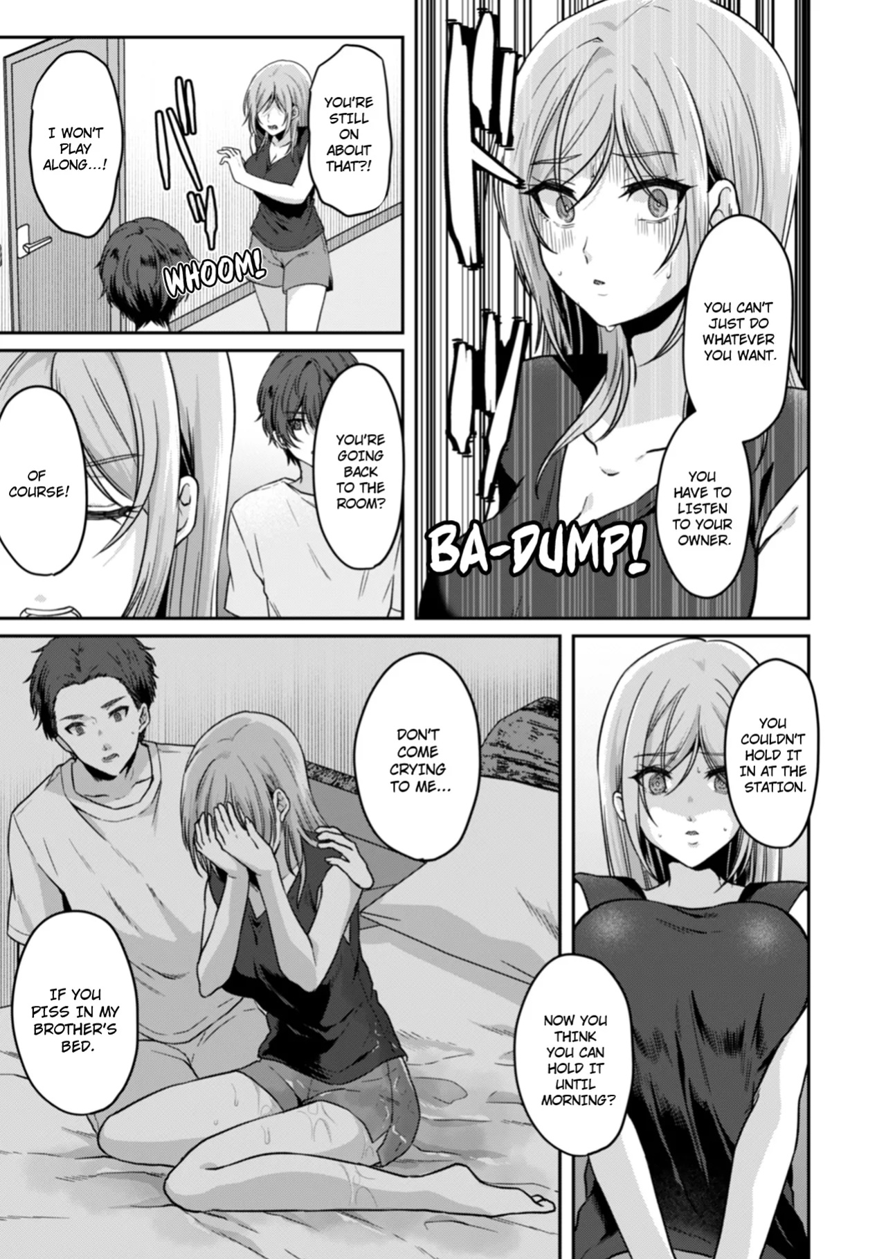 [Kinagi Rea] Manin Densha de Shikkin Sunzen!? Chikan Danshi no Ijiwaru na Yubi de Ikasare Tsuzuketa OL | Almost Pissing on a Crowded Train?! #1-10