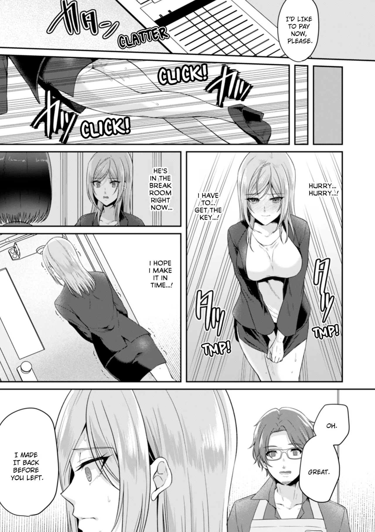 [Kinagi Rea] Manin Densha de Shikkin Sunzen!? Chikan Danshi no Ijiwaru na Yubi de Ikasare Tsuzuketa OL | Almost Pissing on a Crowded Train?! #1-10