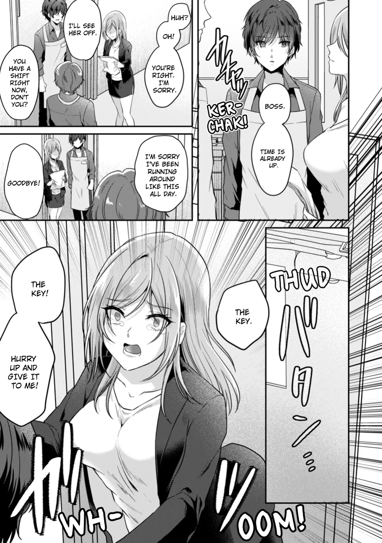 [Kinagi Rea] Manin Densha de Shikkin Sunzen!? Chikan Danshi no Ijiwaru na Yubi de Ikasare Tsuzuketa OL | Almost Pissing on a Crowded Train?! #1-10