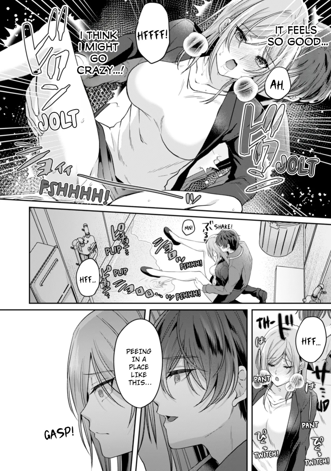 [Kinagi Rea] Manin Densha de Shikkin Sunzen!? Chikan Danshi no Ijiwaru na Yubi de Ikasare Tsuzuketa OL | Almost Pissing on a Crowded Train?! #1-10