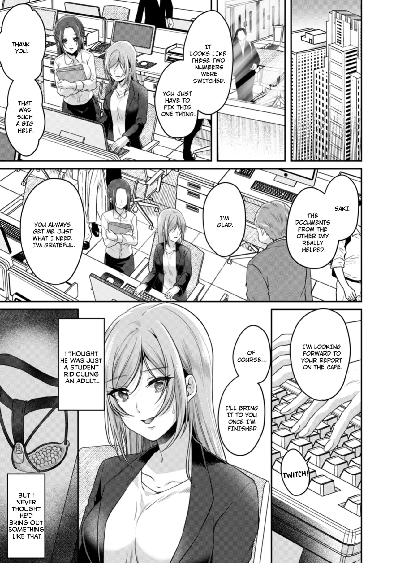 [Kinagi Rea] Manin Densha de Shikkin Sunzen!? Chikan Danshi no Ijiwaru na Yubi de Ikasare Tsuzuketa OL | Almost Pissing on a Crowded Train?! #1-10