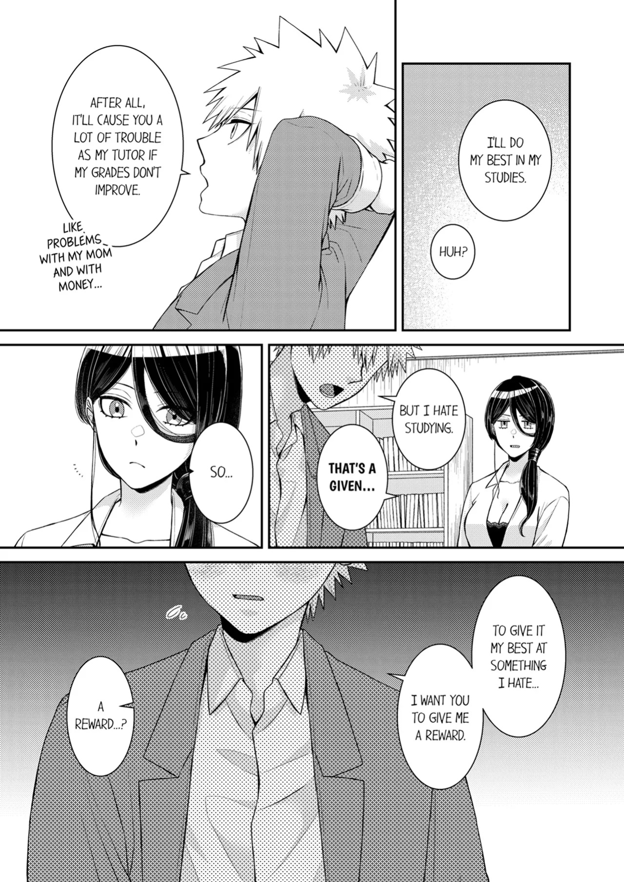 [kinokomimi] 'Sensei, Sounyuu Rete mo Iinda yo ne?' ~ Oshi ni Yowai Kateikyoushi, Oshiego SEX ni Hame Makete | Can I Stick it in, Teacher? An Easily Persuaded Private Tutor Gives in to Having Sex With Her Student Chapter 1-7