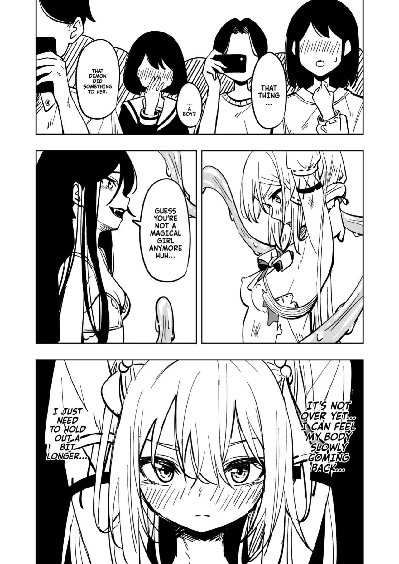 [Toukarachi] Mahou Shoujo Futanari Haiboku | Magical Girl Futanari Defeat [Fallen Games]