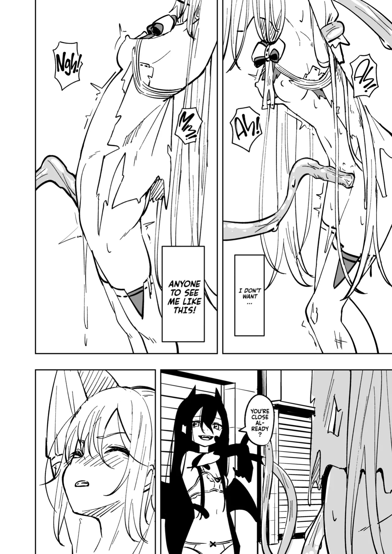 [Toukarachi] Mahou Shoujo Futanari Haiboku | Magical Girl Futanari Defeat [Fallen Games]