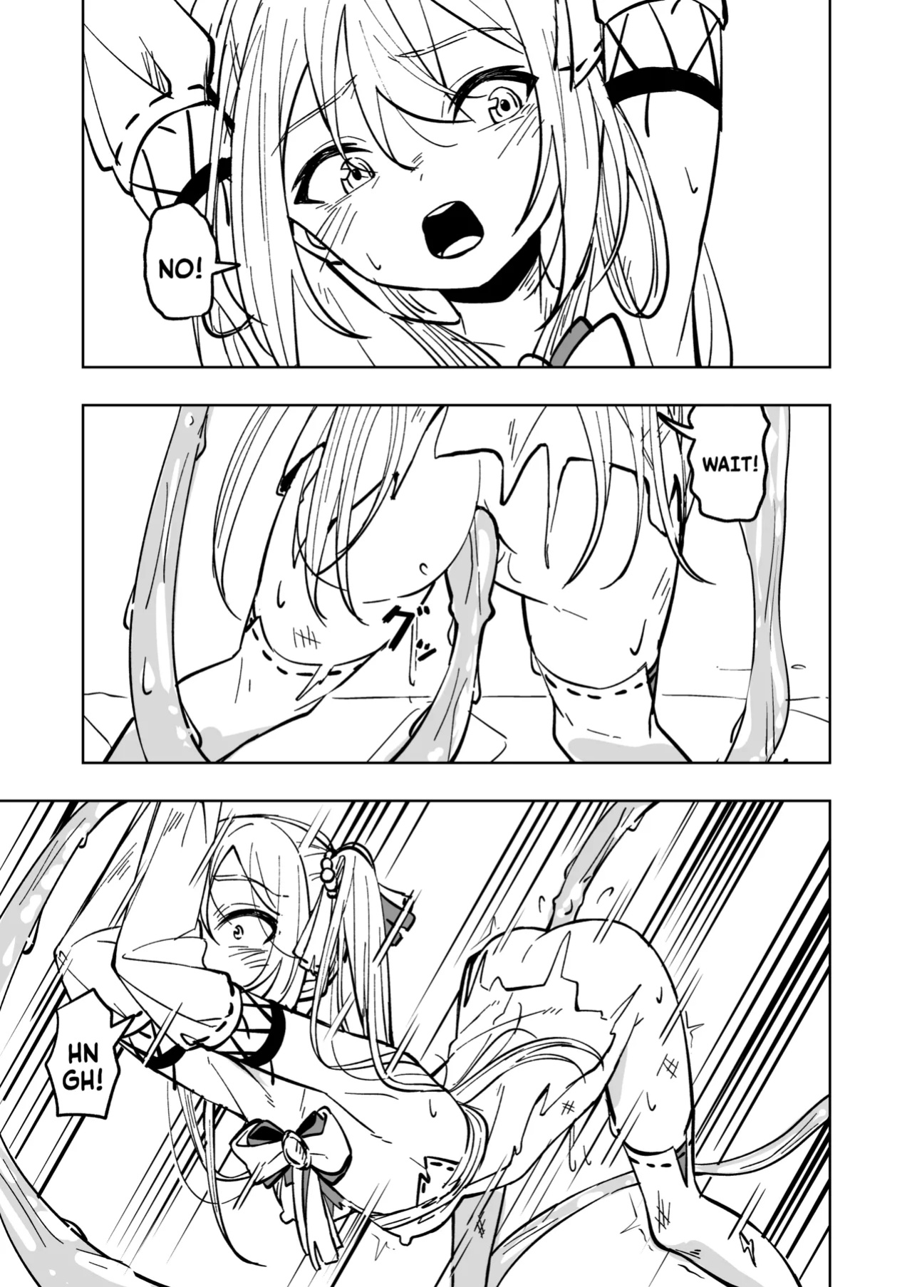 [Toukarachi] Mahou Shoujo Futanari Haiboku | Magical Girl Futanari Defeat [Fallen Games]