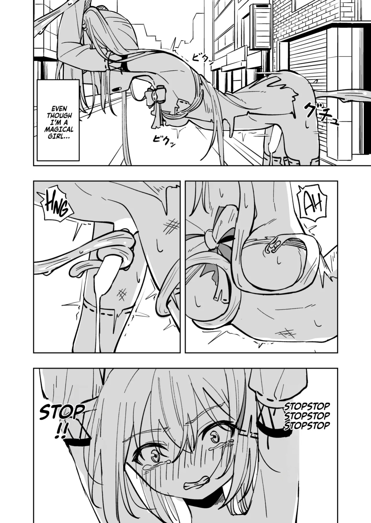 [Toukarachi] Mahou Shoujo Futanari Haiboku | Magical Girl Futanari Defeat [Fallen Games]