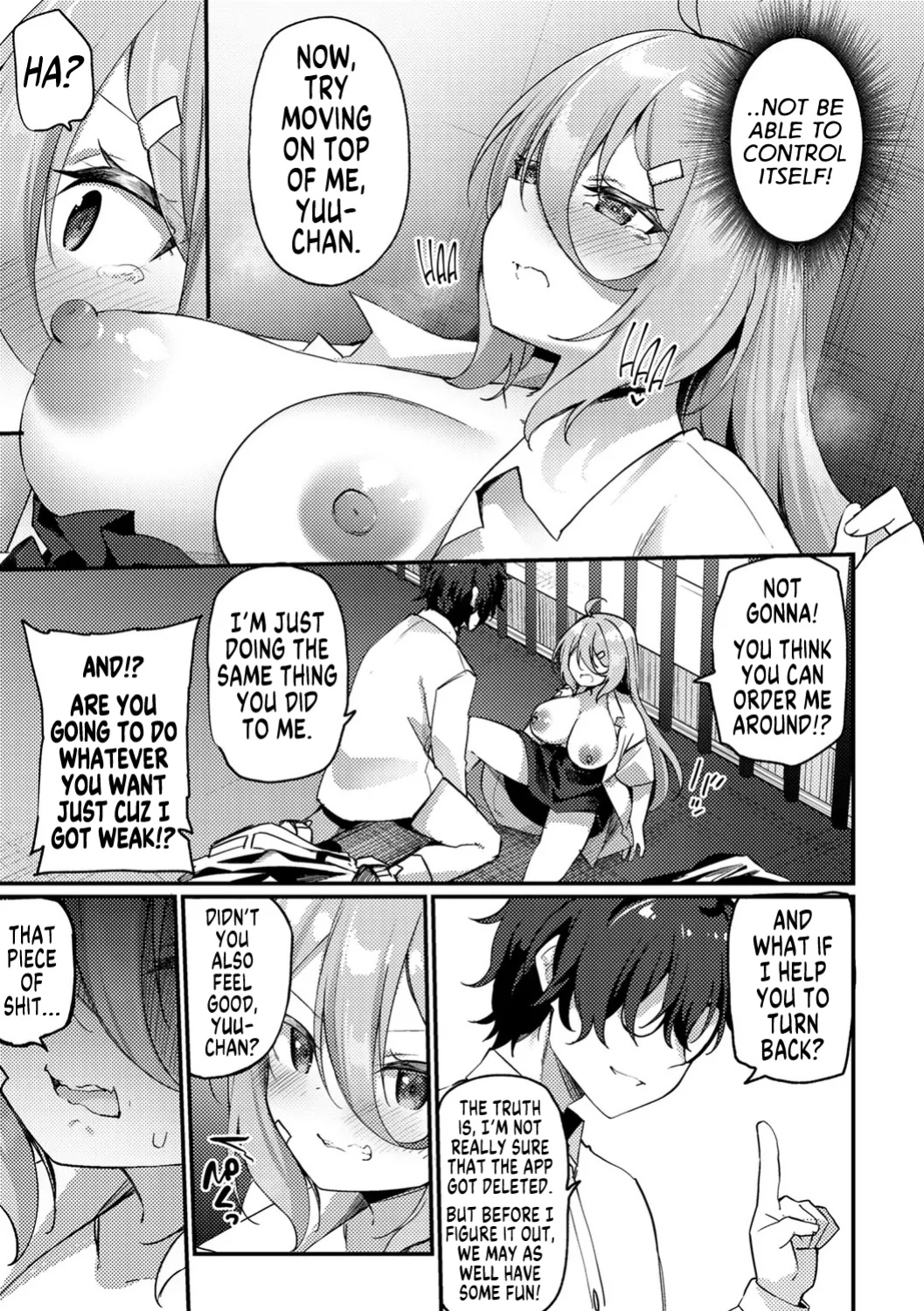 [Kanmuri] TS Delinquent and a Four-Eyes (TS Syndrome!) [GTF]