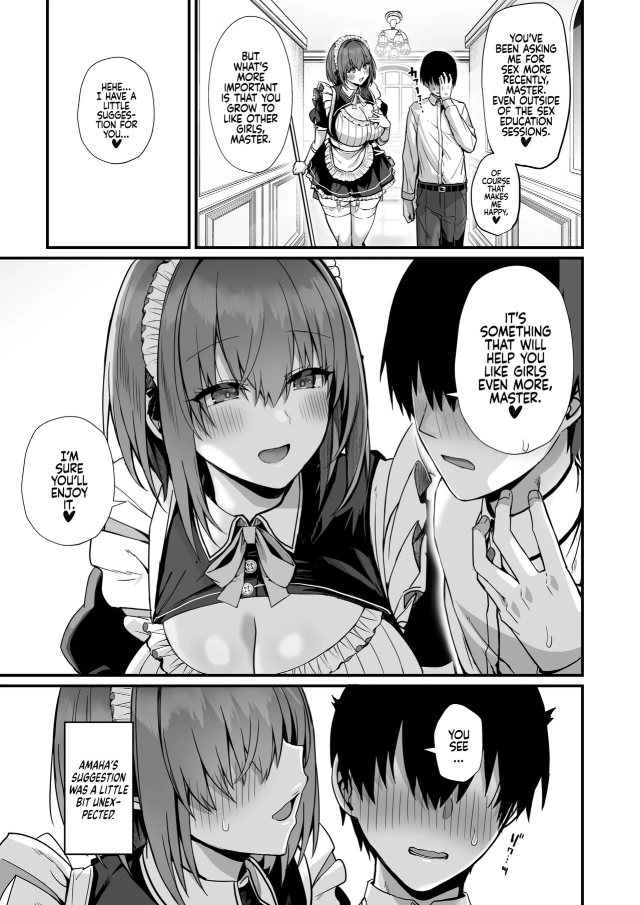 [Flock Blue (Blue_Gk)] Love Maid -Yasashikute Amaama na Kyonyuu Ero Maid San to SEX Shimakuru Ohanashi- | Love Maid - A Story about having lots of Sex with a Sweet, Super-loving Big-breasted Sexy Maid [Coffedrug]