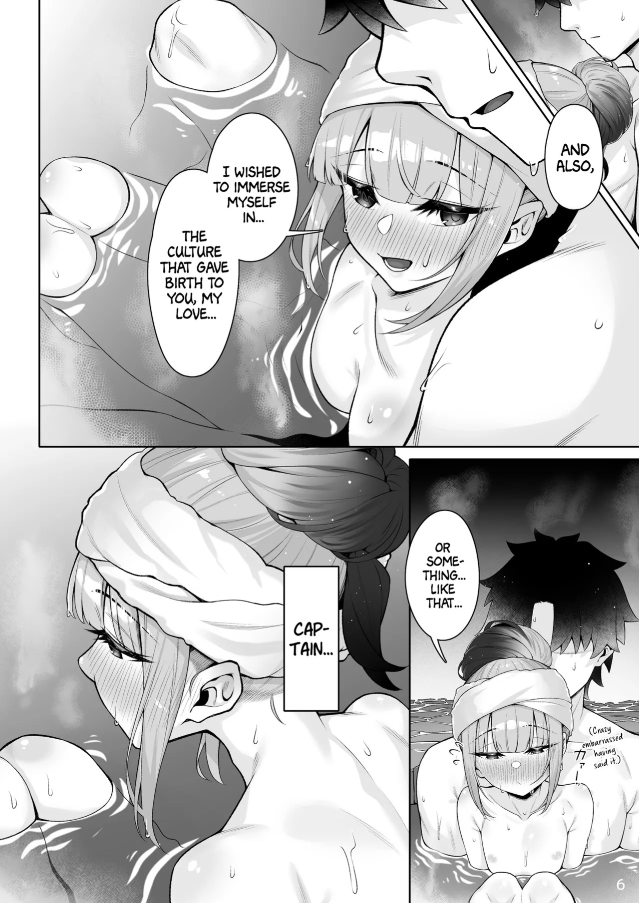 [Watochip Melonpan (Watosu)] Motto Captain to Iroiro Ecchi Hon | Yet another book where you fuck The Captain (Fate/Grand Order) [Pub Faggots]