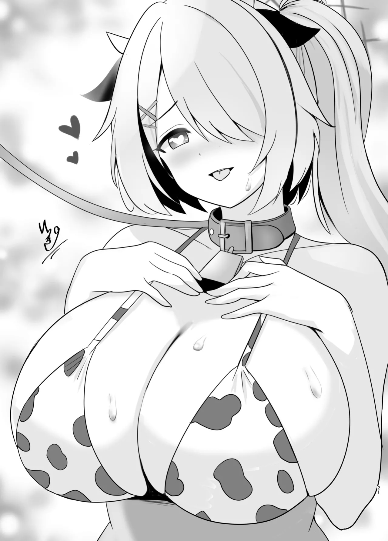 [Nekolovelandou (Nekojima)] Hiyori no Mochi Mochi Onaka o Haramaseru Hon | Hiyori's Soft Pregnant Belly (Blue Archive) [Shiro Translation]