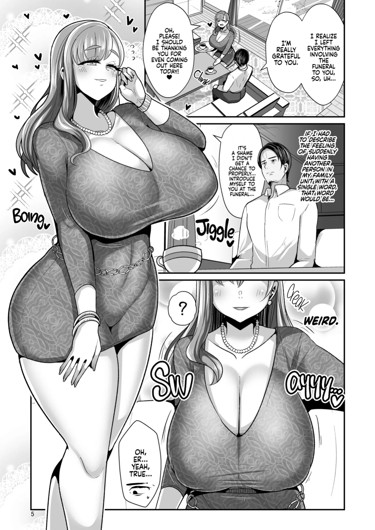 [Shinshunshantonshou (Bukatsu)] Yurufuwa Kyonyuu no Toshishita Mama to Aisaretakatta Oji-san no Ore | Her, My Younger Well-Endowed Stepmom, and Me, a Sill Old Guy Who’s Only Ever Wanted to Be Loved