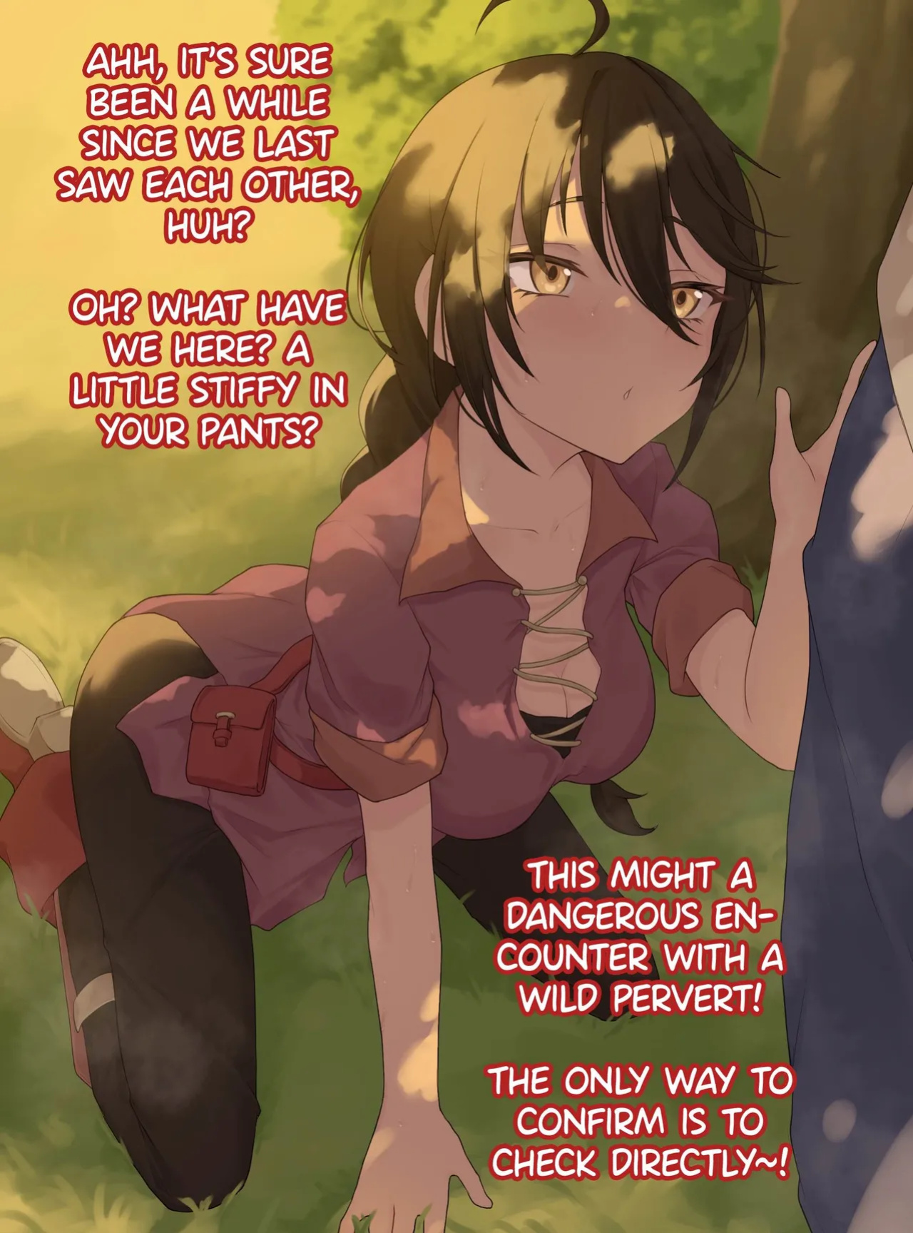 Secret Meeting with the village girl