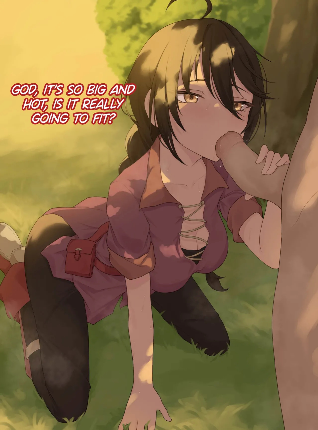 Secret Meeting with the village girl