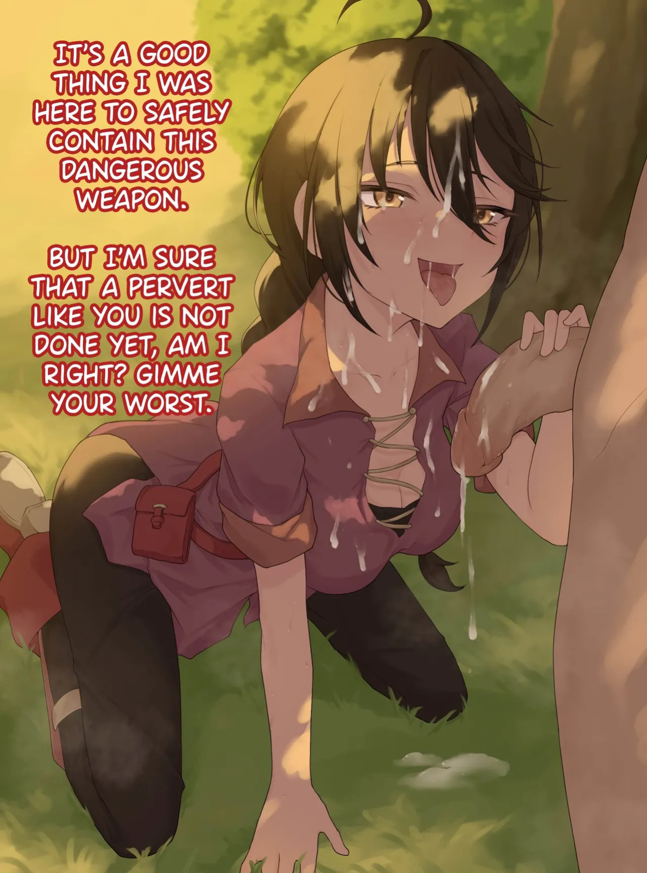 Secret Meeting with the village girl