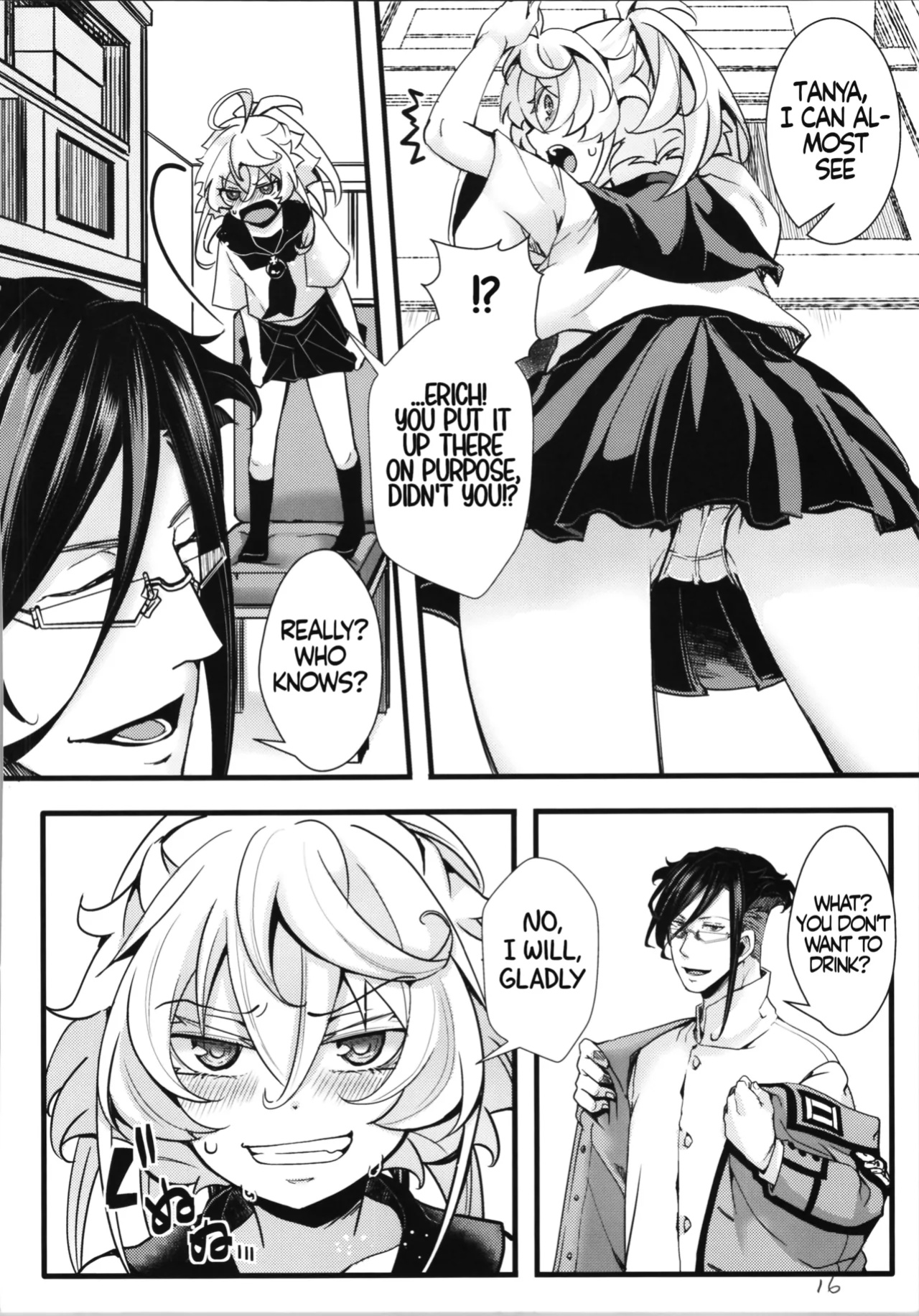(C100) [Goshujinsama no Omochabako (hal)] C100 Bonus Book 01 - Sailor Suit Tanya-chan's Story R-18ver (Youjo Senki)[EHCOVE]