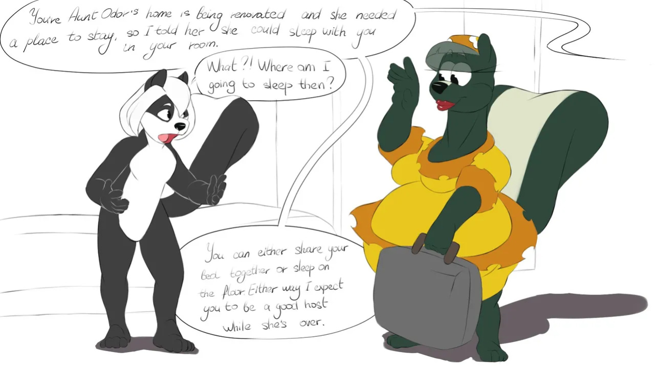 El Brapitto - Skunk Aunt Comes to Vist Chp.1 & 2
