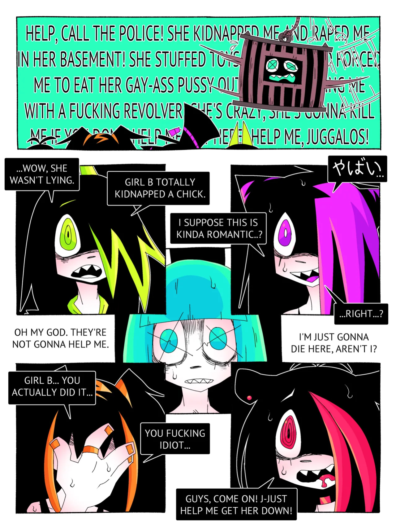 [PONPORIO] The Disappearance of Girl A: Chapter 1