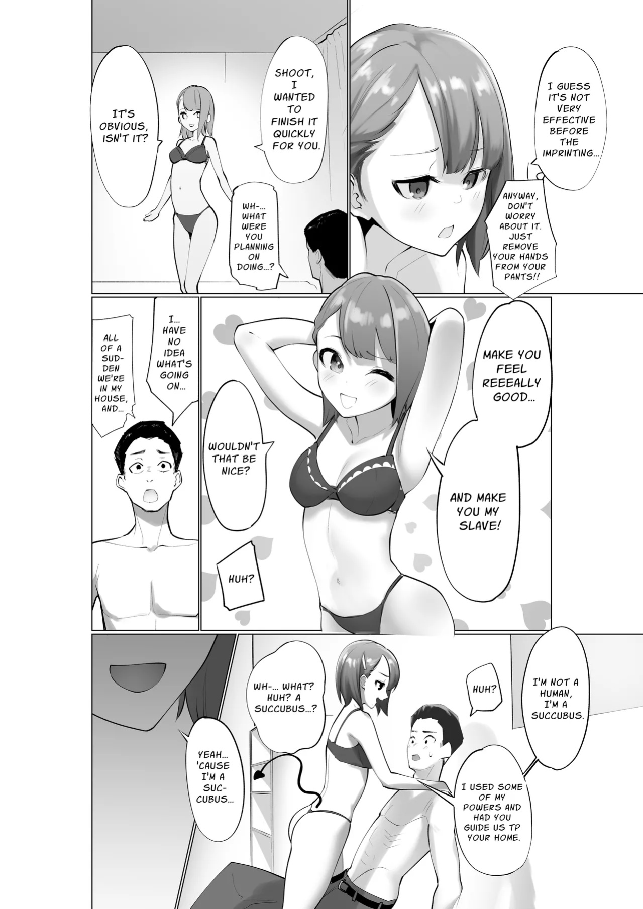 [Shuuchi no Jijitsu (Takamura)] Namaiki Succubus to Zetsurin Doutei | A Cocky Succubus & The Bottomless Libido Virgin [イキ的]
