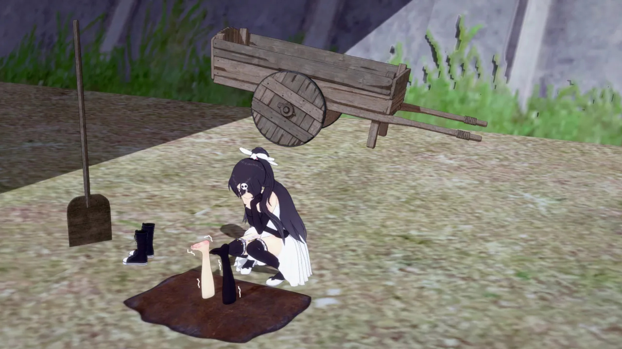 Feet Tombstone