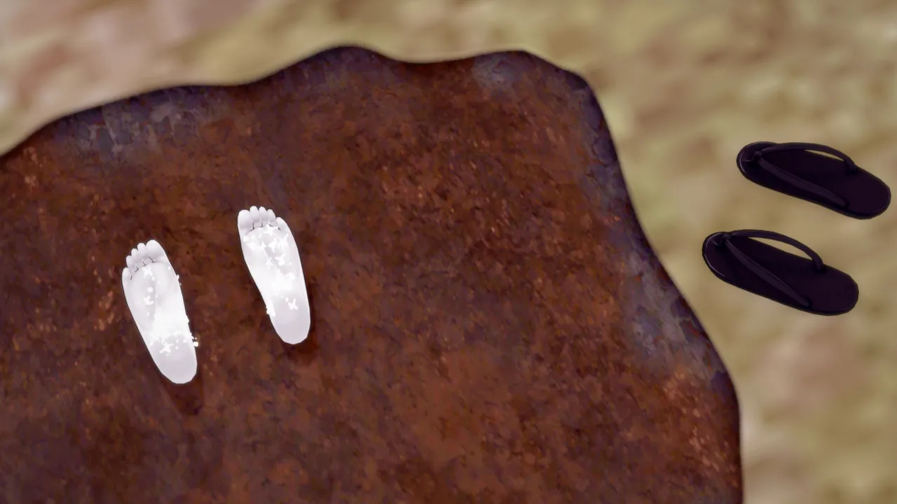 Feet Tombstone