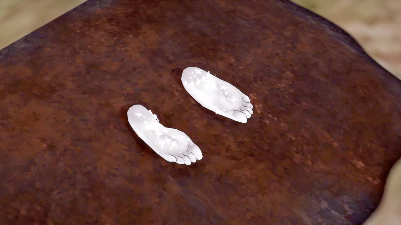 Feet Tombstone